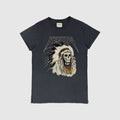 Yeezus Tour 2013 'Black Friday' Native Skull Tee By Wes Lang