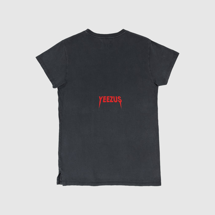 Yeezus Tour 2013 'Black Friday' Native Skull Tee By Wes Lang