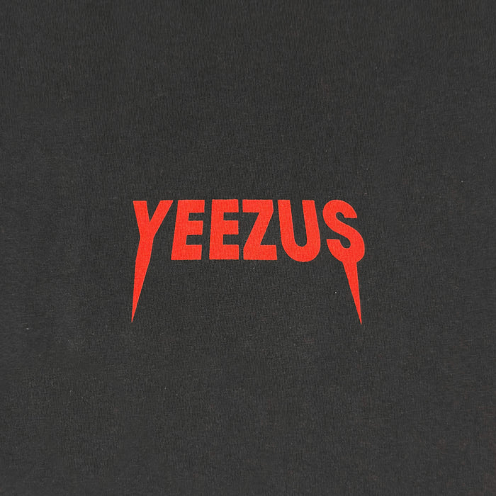 Yeezus Tour 2013 'Black Friday' Native Skull Tee By Wes Lang