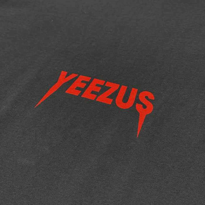 Yeezus Tour 2013 'Black Friday' Native Skull Tee By Wes Lang