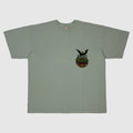 Yeezy 2017 Calabasas Crest Tee In Hospital Blue