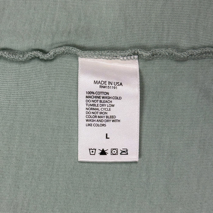 Yeezy 2017 Calabasas Crest Tee In Hospital Blue