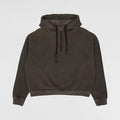 Yeezy Season 1 Half Zip Boxy Hoodie In Caviar