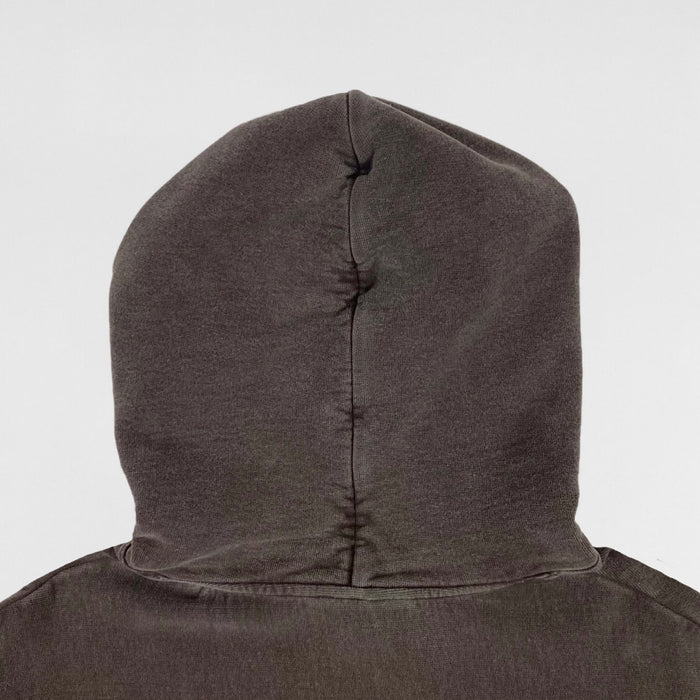 Yeezy Season 3 Boxy Hoodie In Dark Onyx