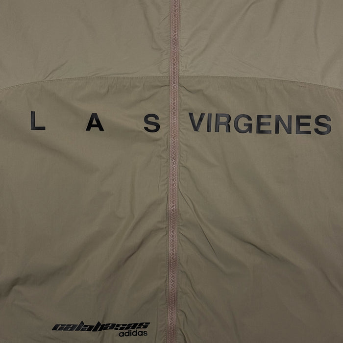 Yeezy Season 5 Hooded Windbreaker In Military Stone