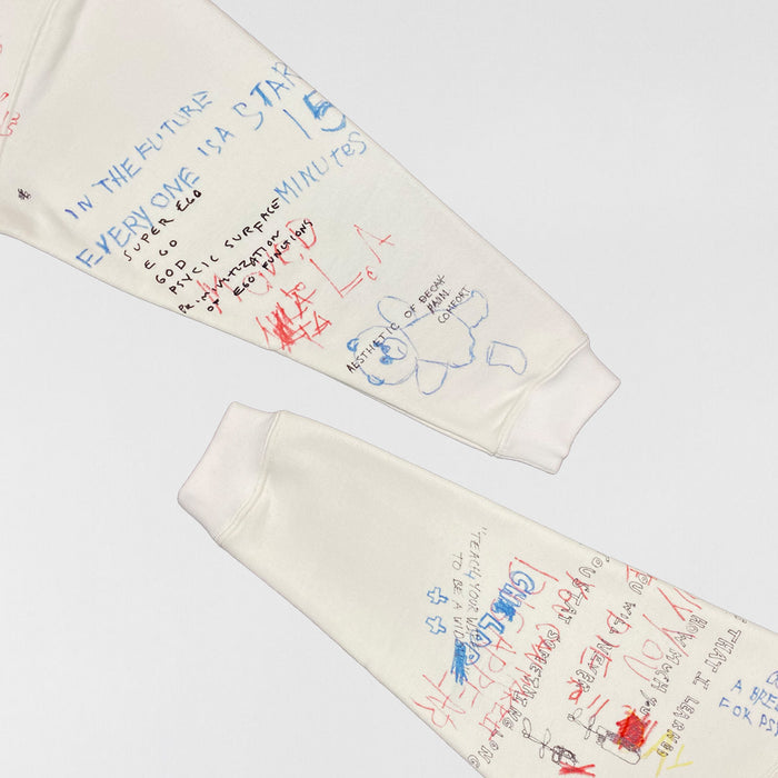 Yeezy Season 5 Scribbled Adidas Crewneck By ERD