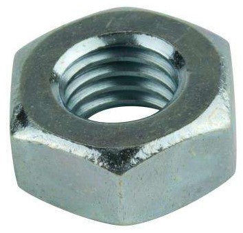 Zinc plated nut by Airenergy Dev, 8mm size, showing shiny metallic surface and threading for fastening applications.