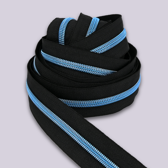 Zipper Tape || Plasma Blue - Chroma Coil - Nylon #5