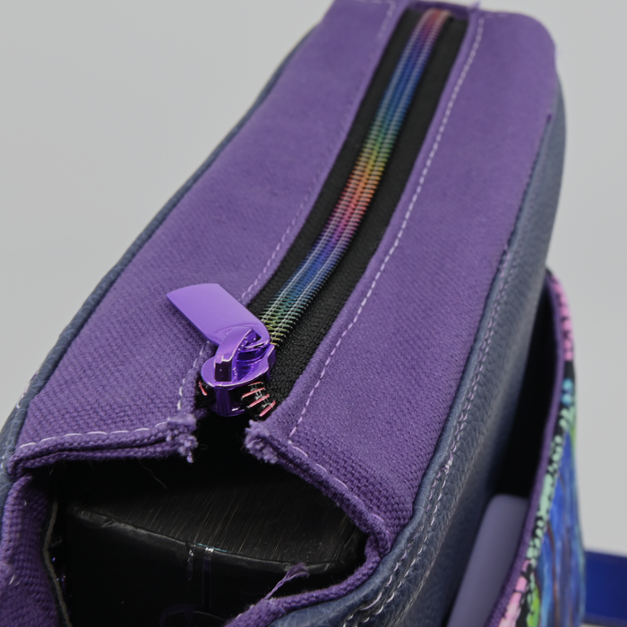 Zipper Tape || Rainbow Coil, Black Tape - Nylon Coil #5 Continuous Cut